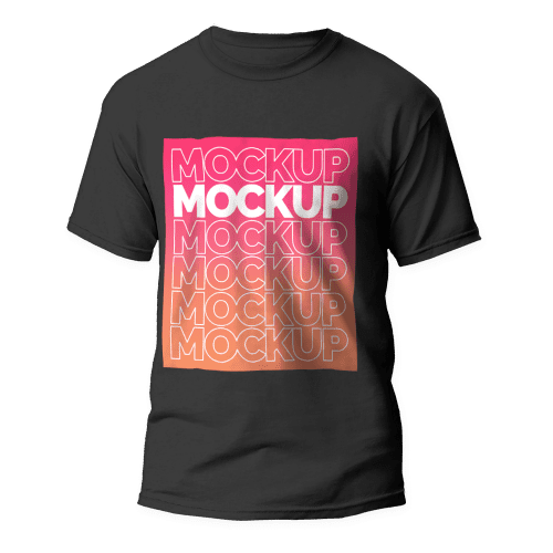 Camiseta hombre negra