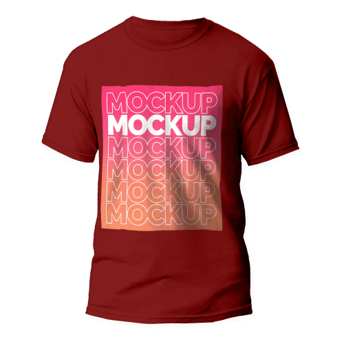 Camiseta hombre roja