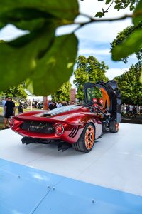 hypercar red luxury car